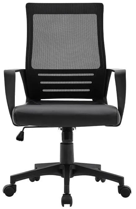 Καρέκλα Γραφείου FL19-3Α Fylliana Μαύρο 60x63x95/105 εκ. 60x63x105 εκ.