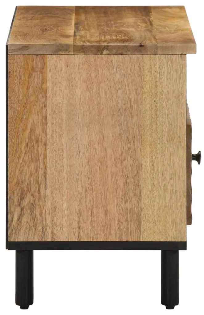 vidaXL Έπιπλο Τηλεόρασης 80 x 33 x 46 εκ. από Μασίφ Ξύλο Μάνγκο
