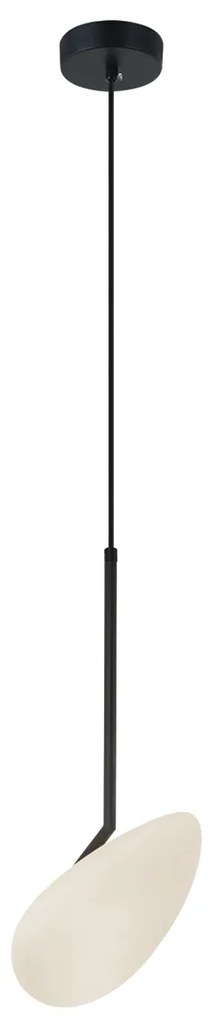 Φωτιστικό Οροφής Μονόφωτο LED Zambelis 20254 Black Matt