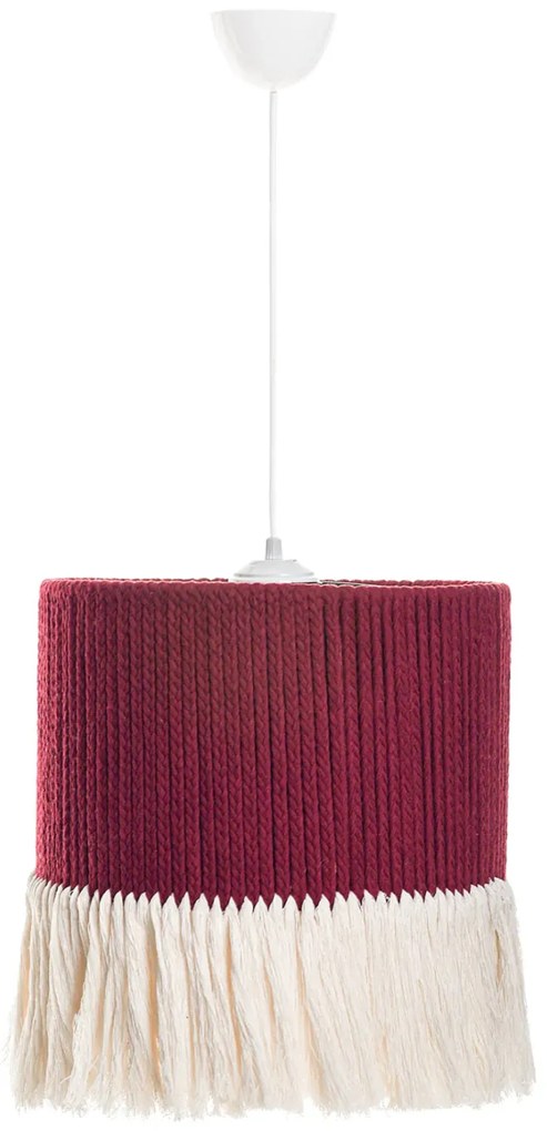 ΦΩΤΙΣΤΙΚΟ ΟΡΟΦΗΣ ΚΡΕΜΑΣΤΟ ΑΠΟ ΣΧΟΙΝΙ ΜΠΟΡΝΤΟ ΛΕΥΚΟ HM7653.06 Φ30x80Y εκ.