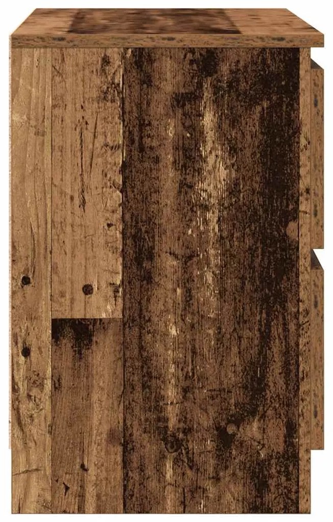 vidaXL Έπιπλο Τηλεόρασης Παλιό Ξύλο 60x35x54 εκ. από Μοριοσανίδα