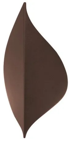 Απλίκα Φωτιστικό Τοίχου LED 9W Καφέ IΡ65 Φύλλο Leaf-9W SunLight-LEAF-9W-Καφέ LEAF-9W