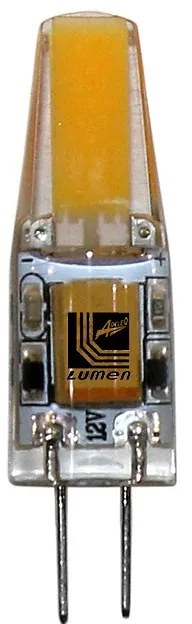 Adeleq Led Λάμπα Σιλικόνης Cob G4 2W 12Vac-Dc Λευκό 4000Κ 13-9421