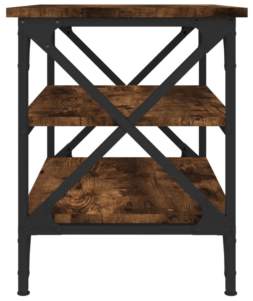 vidaXL Βοηθητικό Τραπέζι Καπνιστή Δρυς 55x38x45 εκ. Επεξεργασμένο Ξύλο