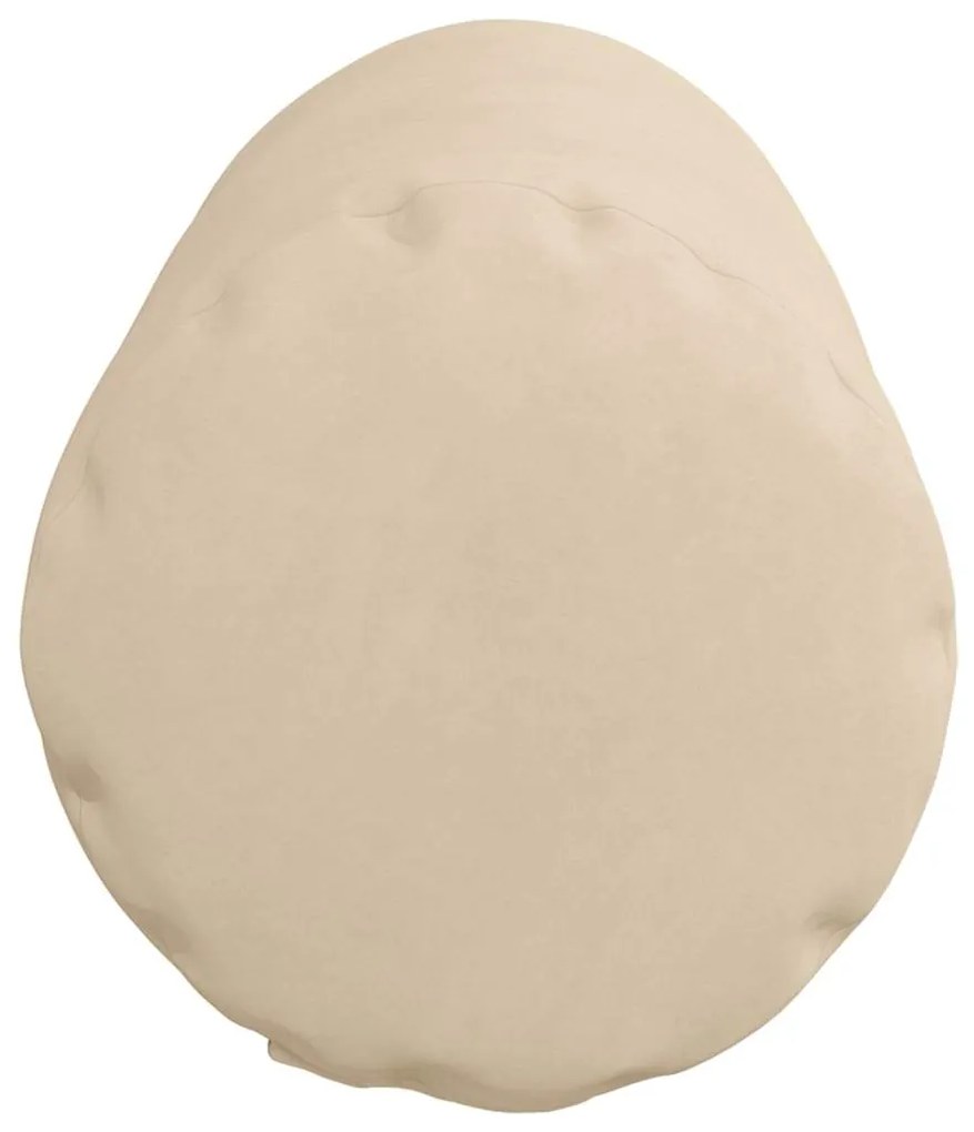 vidaXL Μαξιλάρια Στήριγμα 2 pcs Κρεμ Ø 25 x 70 cm Ύφασμα Μικροΐνας