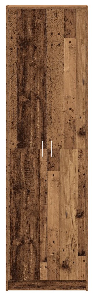 vidaXL Ντουλάπα από Παλιό Ξύλο 55x25x189 εκ. Επεξεργασμένο Ψάξιμο