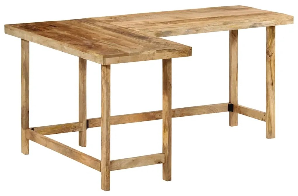 vidaXL Γραφείο 165x110x75 cm Mango από μασίφ ξύλο