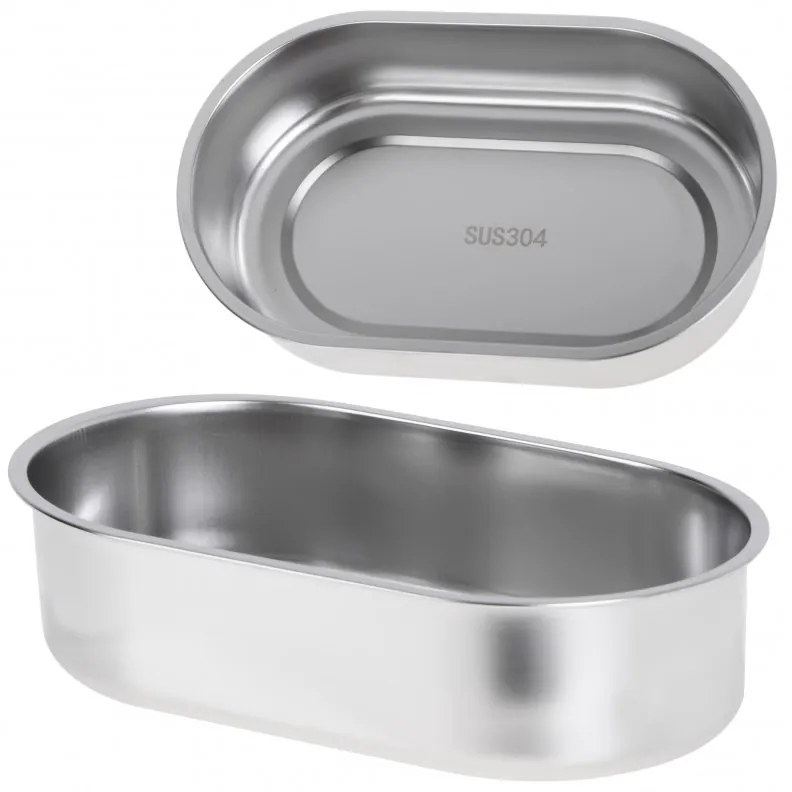 Ηλεκτρικό κουτί φαγητού Adler AD 4522, 45W, 0.8 l, Μέχρι 70C, Δοχείο από ανοξείδωτο ατσάλι, Θερμοσακούλα, Πράσινο