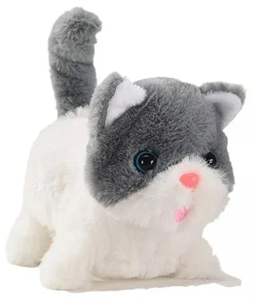 Λούτρινο Γατάκι με Κίνηση &amp; Ήχο