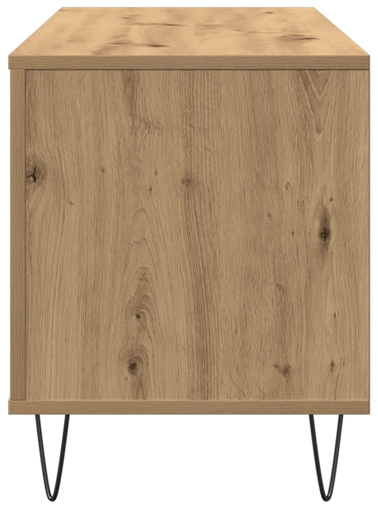 vidaXL Ντουλάπι Δισκογραφίας Παλιού Ξύλου 100x38x48 εκ Επεξεργασμένου Ξύλου