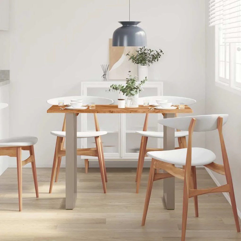 vidaXL Τραπεζαρία 110 x 50 x 76 εκ. από Μασίφ Ξύλο Ακακίας