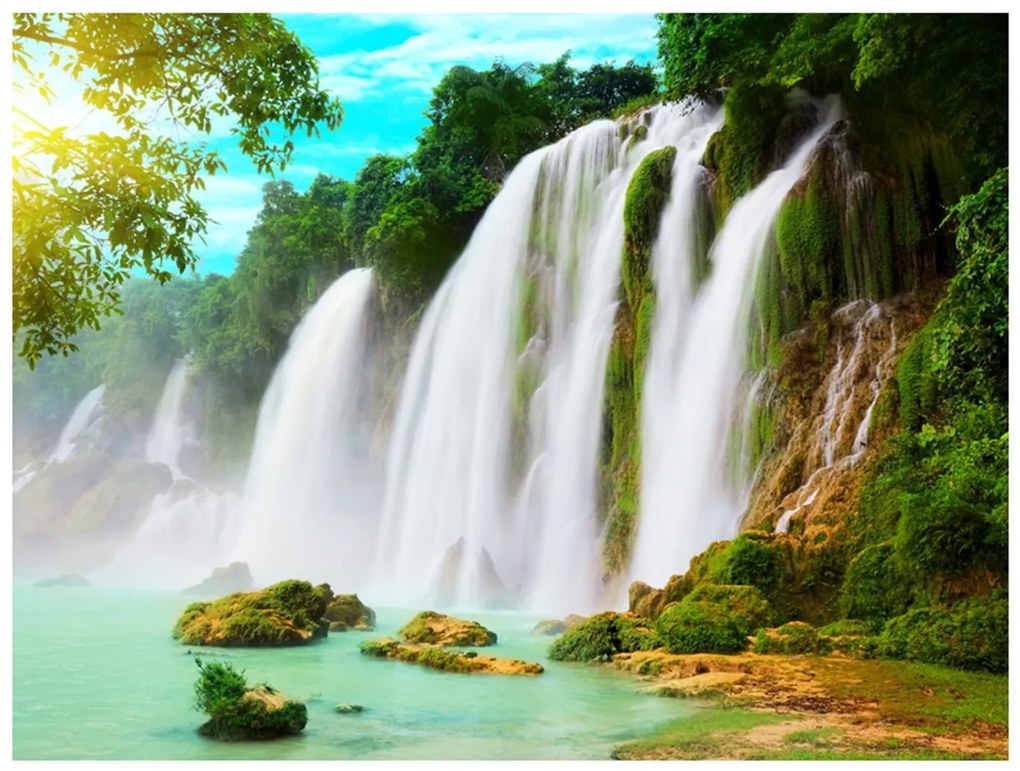 Φωτοταπετσαρία - Detian - waterfall (China) 450x270