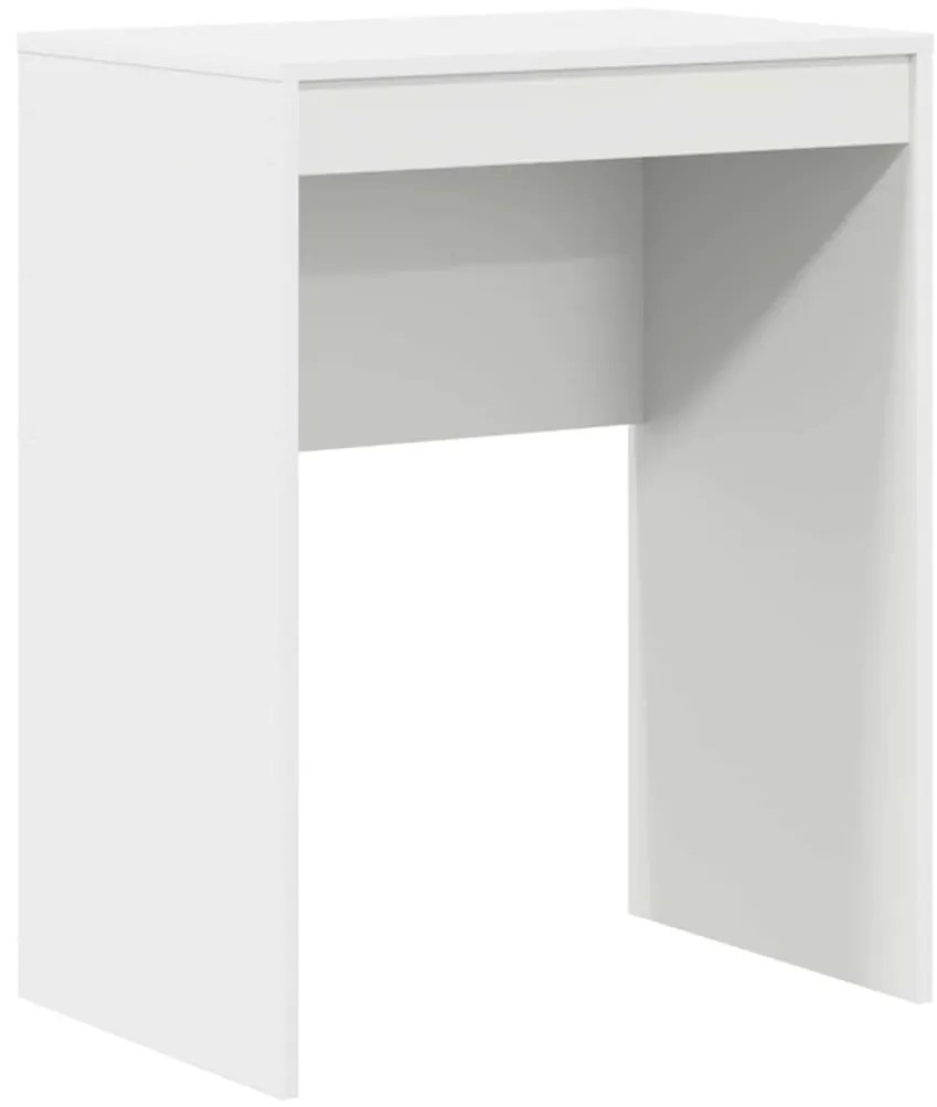 vidaXL Γραφείο με αποθηκευτικό χώρο 2 pcs Λευκό 45.5 x 34 x 127 εκ