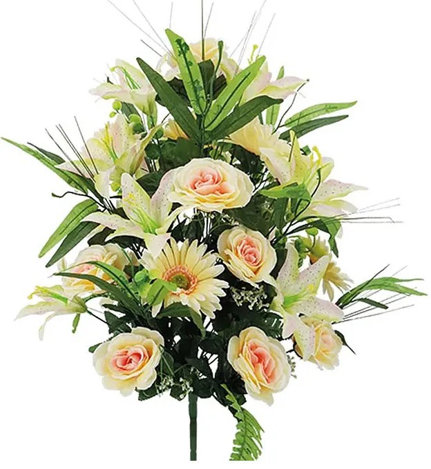 Τεχνητό Μπουκέτο Λουλουδιών 65εκ. Marhome 00-17560-40-6