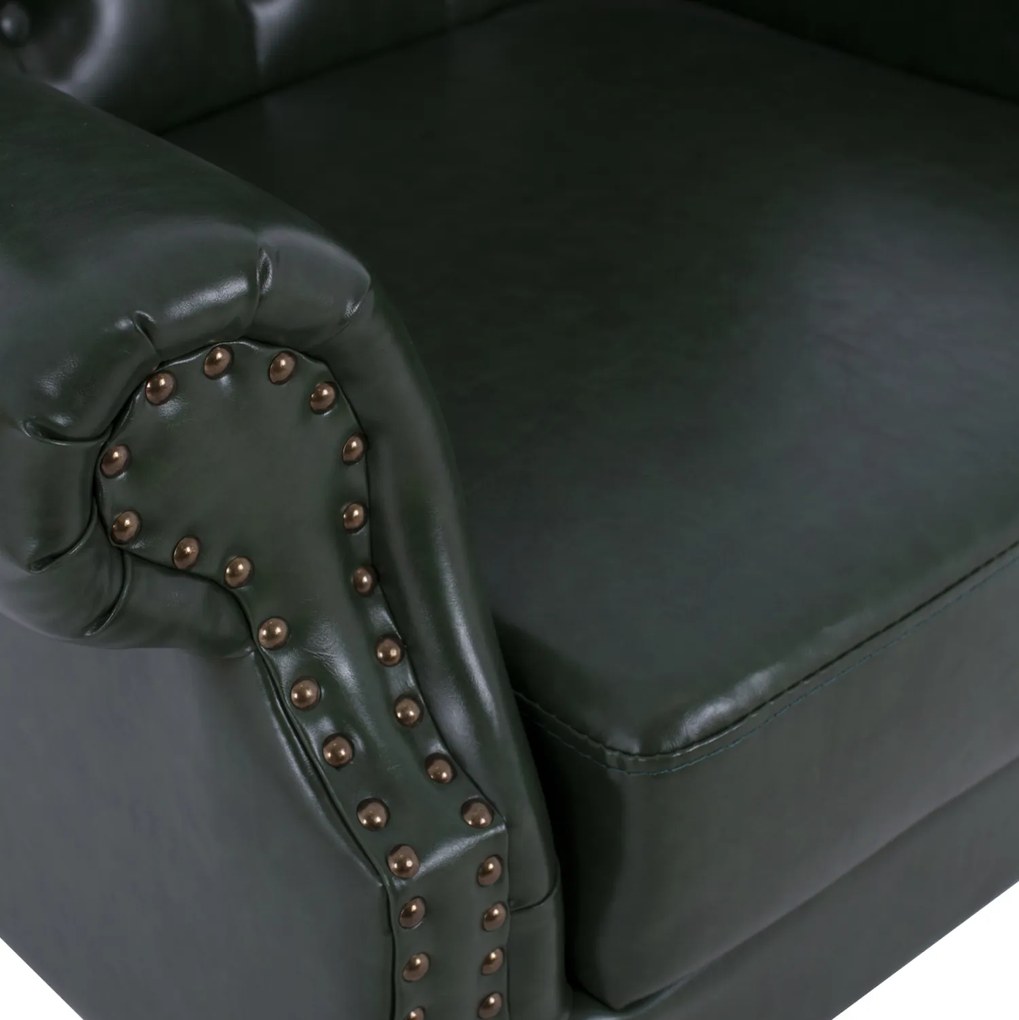 ΠΟΛΥΘΡΟΝΑ-ΜΠΕΡΖΕΡΑ T.CHESTERFIELD POLINA HM0053.08 PU ΚΥΠΑΡΙΣΣΙ 83x79x104 εκ - 0514484 - HM0053.08