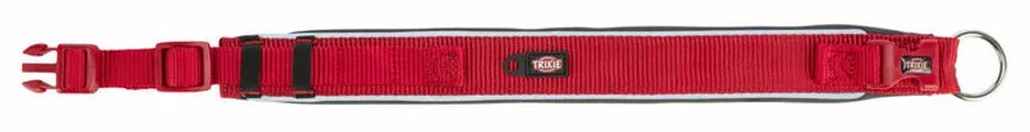 Κολλάρο Σκύλου Trixie Premium Κόκκινο Γραφίτης S/M 33-42 cm