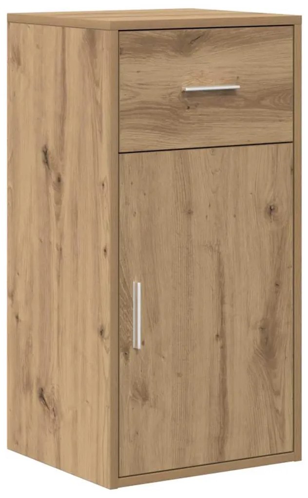 vidaXL Γωνιακό γραφείο με συρτάρι 2 pcs artisan δρυς 102 x 50 x 75 εκ