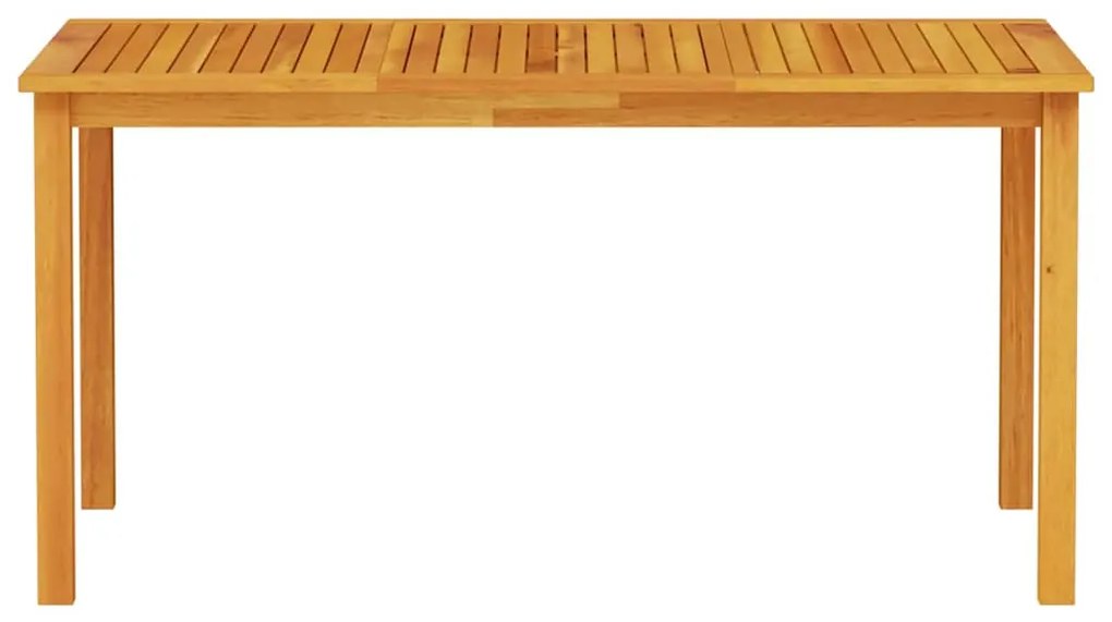 vidaXL Σέτ φαγητού για κήπο 5 pcs Καφέ Μασίφ ξύλο ακακίας