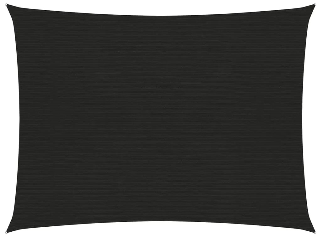 Πανί Σκίασης Μαύρο 3 x 4 μ. από HDPE 160 γρ./μ²