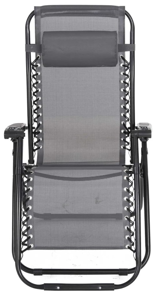 ΠΟΛΥΘΡΟΝΑ RELAX COMPANION HM5095.11 ΓΚΡΙ TEXTILENE-ΜΑΥΡΟ ΜΕΤΑΛΛΟ 67x145x110Υεκ.