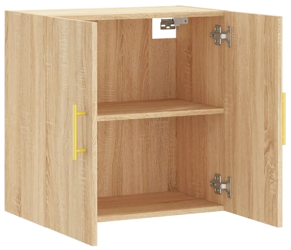 vidaXL Ντουλάπι Τοίχου Sonoma Δρυς 60x31x60 εκ. Επεξεργασμένο Ξύλο