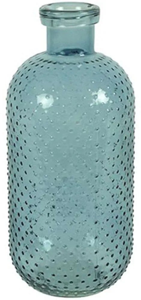 Βάζο Γυάλινο 013.783924 11x24,5cm Light-Blue Γυαλί