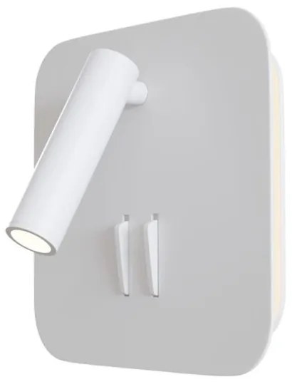 Απλίκα Φωτιστικό Τοίχου LED 9W Ios 176 3000K IP20 Reading Light MAYTONI-C175-WL-01-6W-W-Λευκό C175-WL-01-6W-W