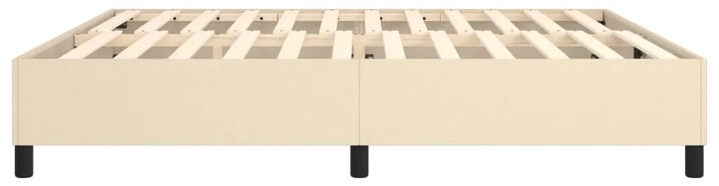 ΠΛΑΙΣΙΟ ΚΡΕΒΑΤΙΟΥ BOXSPRING ΚΡΕΜ 200X200 ΕΚ. ΥΦΑΣΜΑΤΙΝΟ 3120891