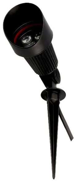 Σποτ Φωτιστικό Κήπου Led Μαύρο Minimal Green PX-0111-NEG ForLight-PX-0111-NEG-Μαύρο PX-0111-NEG