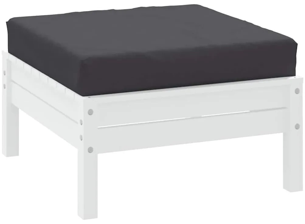 vidaXL Μαξιλάρι Παλέτας Ανθρακί 60x60x9,5 εκ. Ύφασμα Oxford