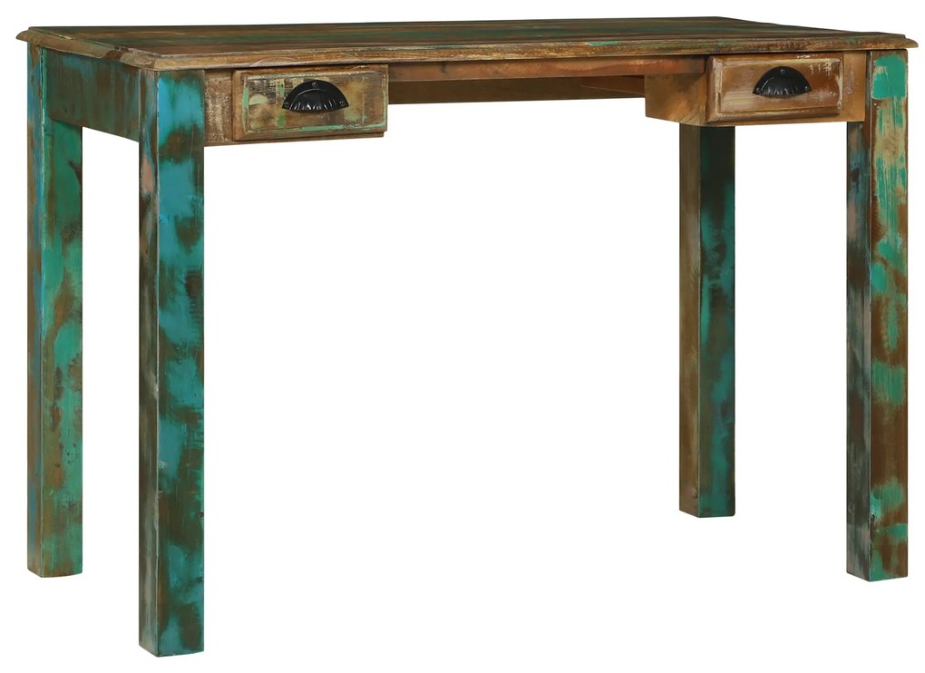 vidaXL Γραφείο 112x55x76 cm Συμπαγές Ξύλο
