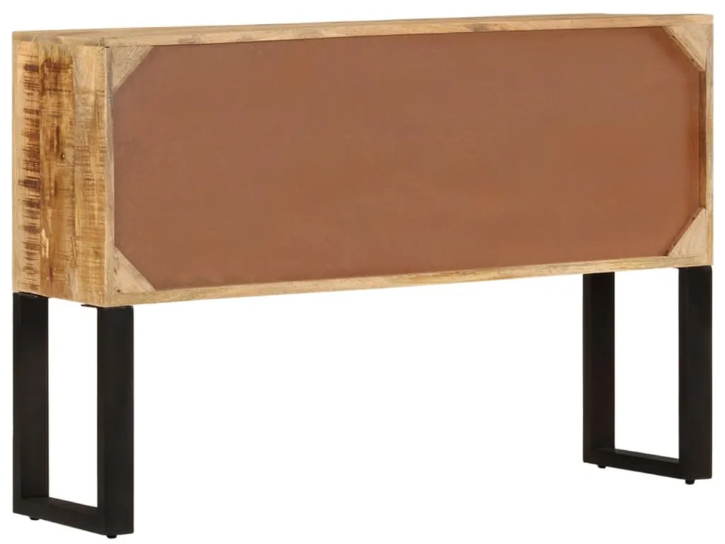 vidaXL Κονσόλα 110 x 30 x 74 εκ. από Ακατέργαστο Ξύλο Μάνγκο