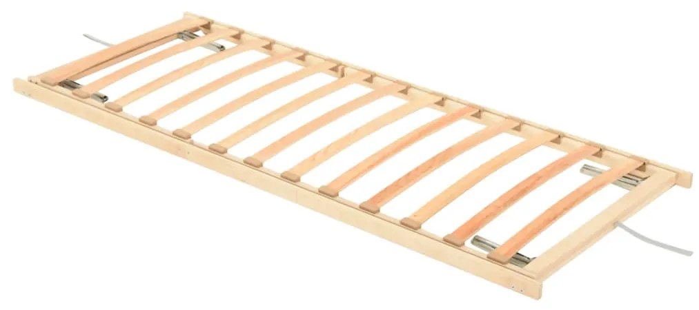 vidaXL Τελάρο Κρεβατιού 13 Σανίδες 70x200εκ Ρυθ. Τμήμα Κεφαλιού/Ποδιών