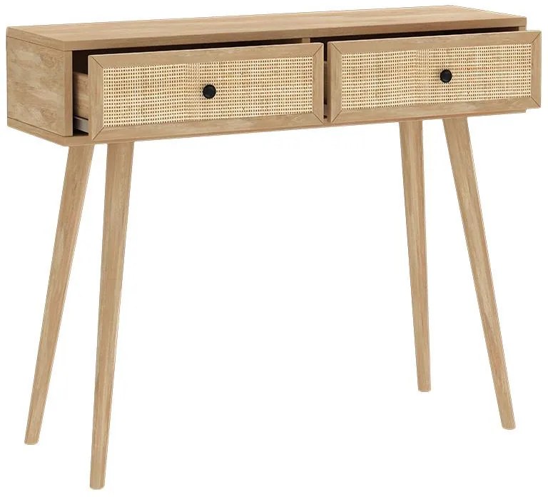 Κονσόλα Oslo sonoma 100x29x81εκ 100x29x81 εκ.