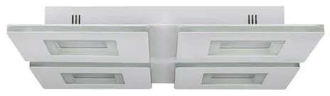 Eglo Padrogiano-Z Τετράγωνο Χωνευτό LED Panel Ισχύος 26.2W με Ρυθμιζόμενο Λευκό Φως 45x45εκ. 900481