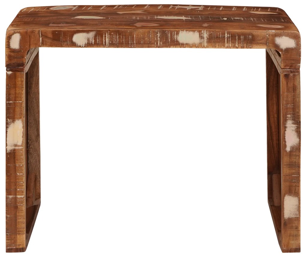 vidaXL End Table 60 x 35 x 46 εκ Στερεό ανακτημένο ξύλο