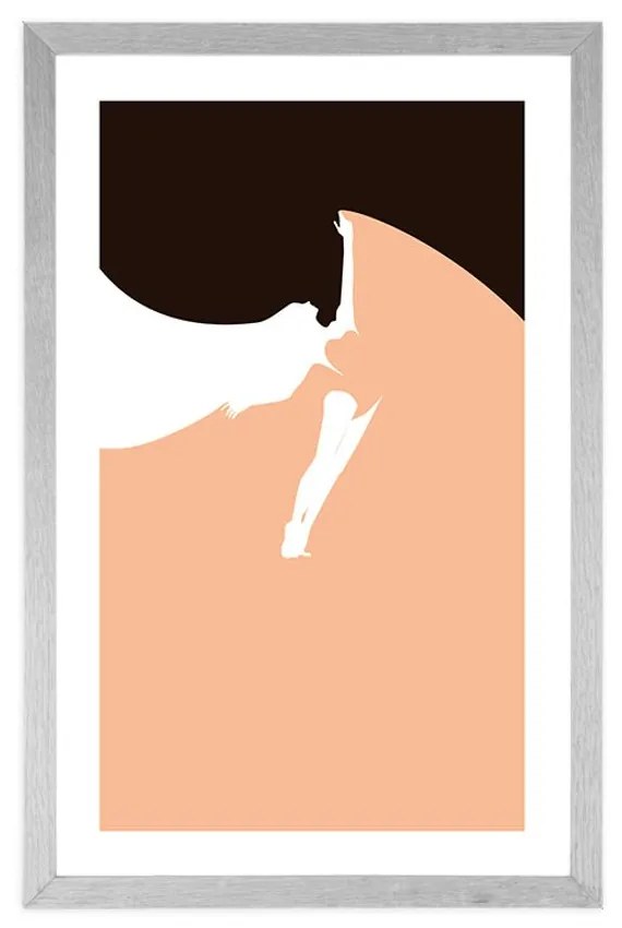 Αφίσα με πασπαρτού Χορός του πάθους - 60x90 white