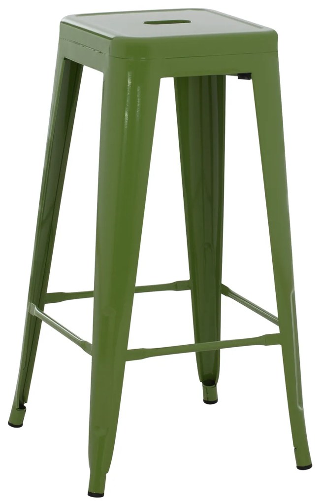 ΣΚΑΜΠΟ ΜΠΑΡ ΜΕΤΑΛΛΙΚΟ MELITA-PRO HM8642.53 ΣΕ LIGHT OLIVE GREEN 43x43x78Υεκ. (1 Τεμμάχια)