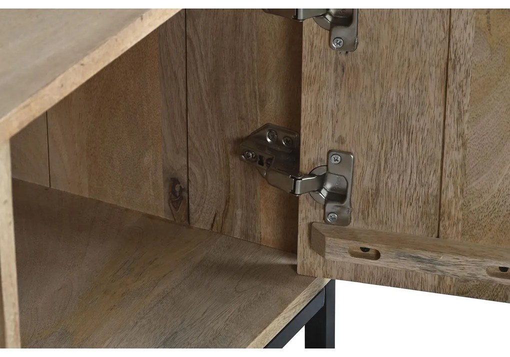 Τηλεόραση DKD Home Decor Μέταλλο Ξύλο από Μάνγκο (140 x 40 x 50 cm)