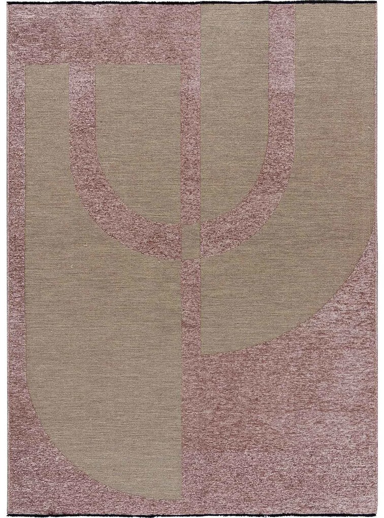 Χαλί RYE BEIGE PINK Μπεζ 190 x 240 εκ. MADI