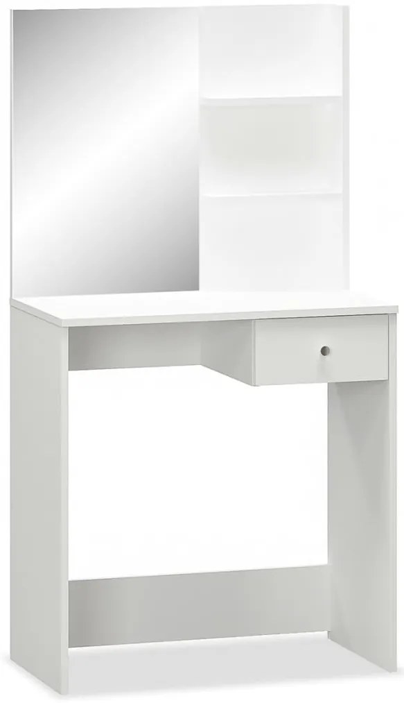 vidaXL Μπουντουάρ Λευκό 75 x 40 x 141 εκ. από Επεξ. Ξύλο
