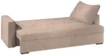 Γωνιακός καναπές Kleio-195φ 140β-Μπεζ
