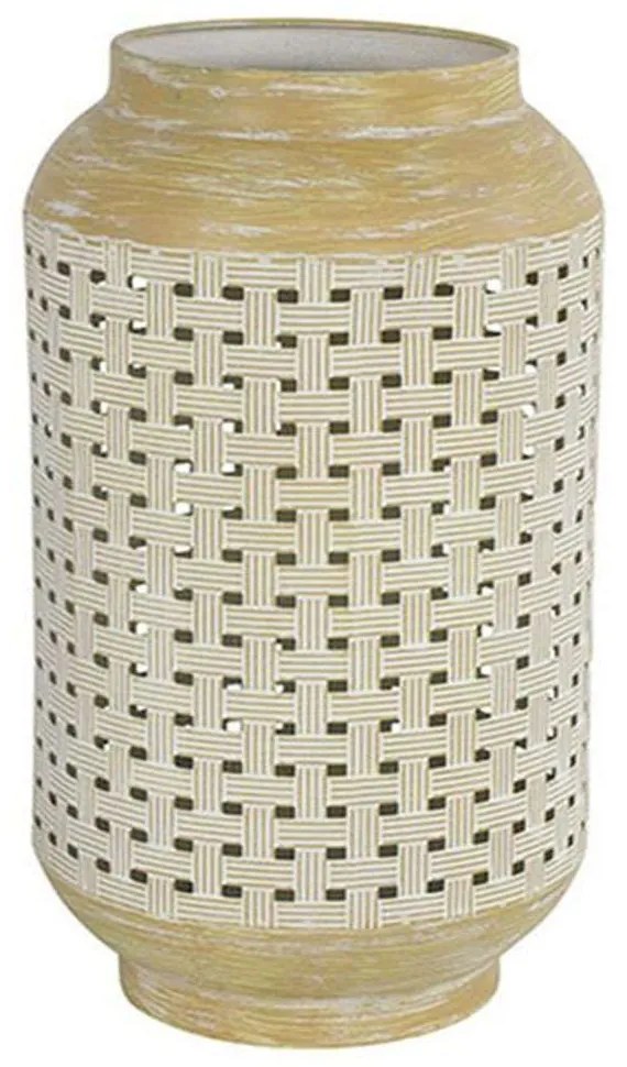 Φανάρι 013.787389 18x32,5cm White-Gold Metal