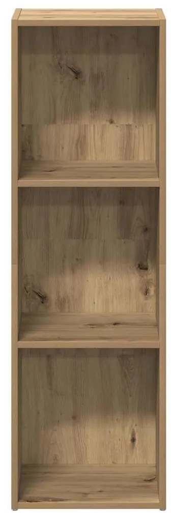 vidaXL Βιβλιοθήκη Artisan Δρυς 36x30x114 εκ. Επεξεργασμένο Ξύλο