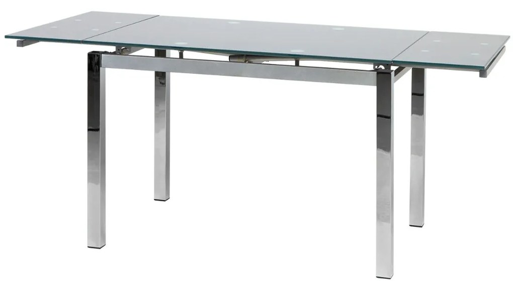Τραπέζι Glamour Γκρι 110(170) x 74 x 75