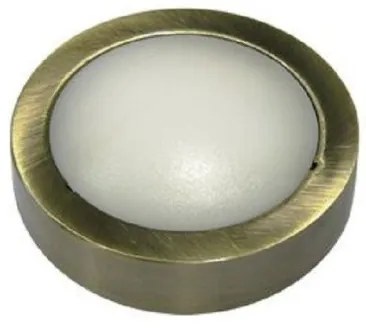 Απλίκα Φωτιστικό Τοίχου 12 LED 0.7W Αντικέ IP54 Στεγανό 3-973170 Lumen-3-973170-Ορείχαλκος 3-973170