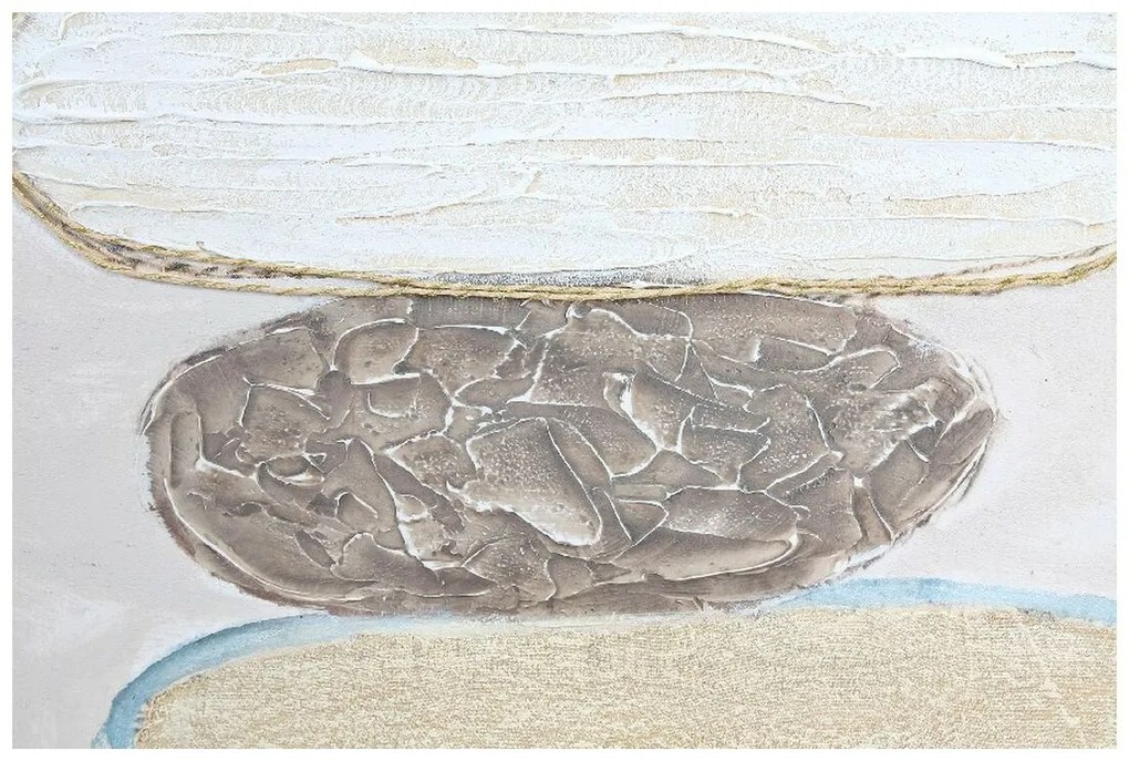 Καμβάς DKD Home Decor Stones Τζίντζερ Καμβάς 60 x 3,8 x 120 cm