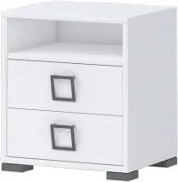 Κομοδίνο Riddle-Λευκό