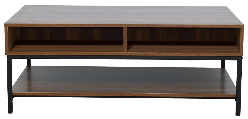 ZUMA COFFEE TABLE ΚΑΡΥΔΙ ΜΑΥΡΟ 111,5x60xH44cm - 04-1057