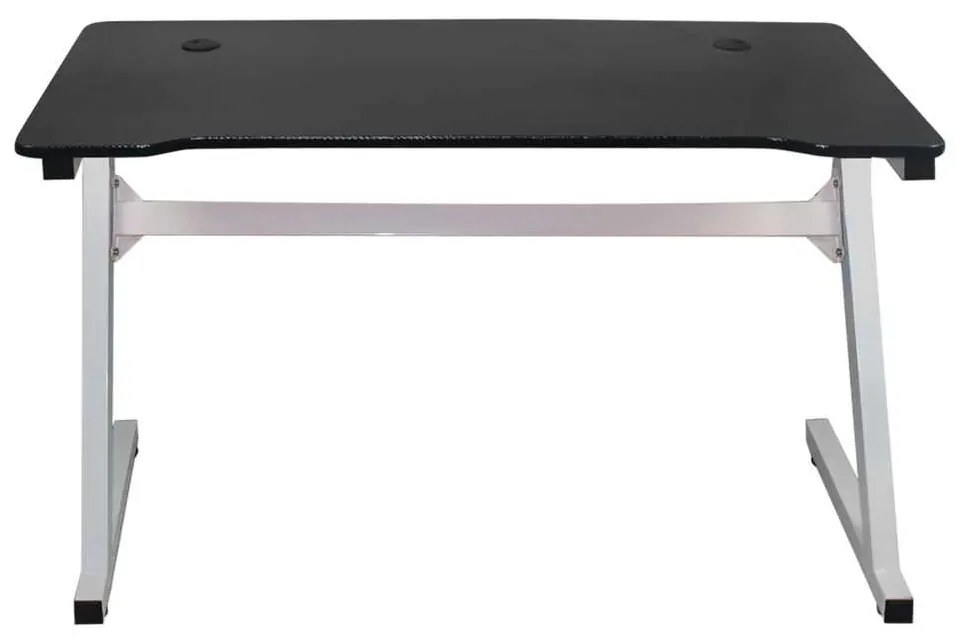 Gaming Γραφειο Τ.Carbon Steel Άσπρο . Διάσταση: 120x60x75cm